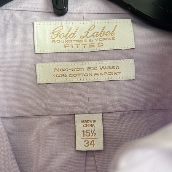 Purple button down - Picture 2 of 4